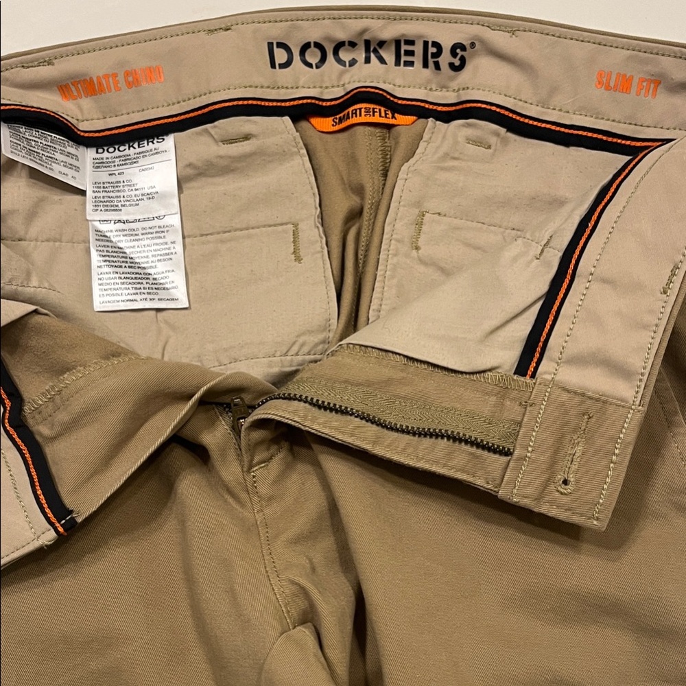 Dockers Smart Flex Tan Chinos